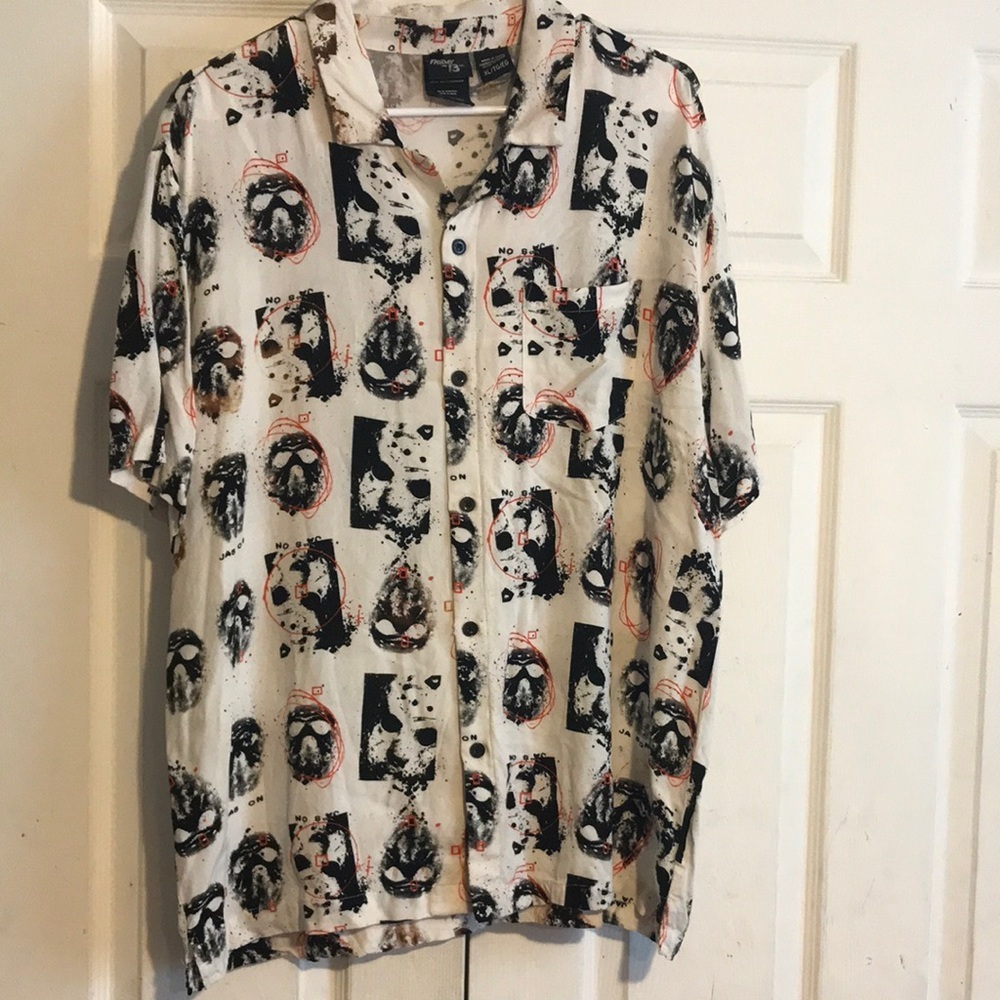 Men's Friday The 13th Rayon Shirt